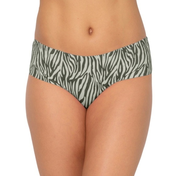 6pk Seamless no show free cut smooth lace back cheeky panties & thong panties - Picture 9 of 12